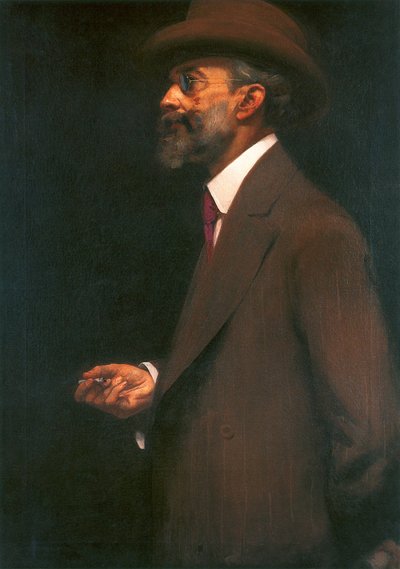 Portrait of the Art Critic Luis Gonzaga Duque Estrada by Eliseu Visconti